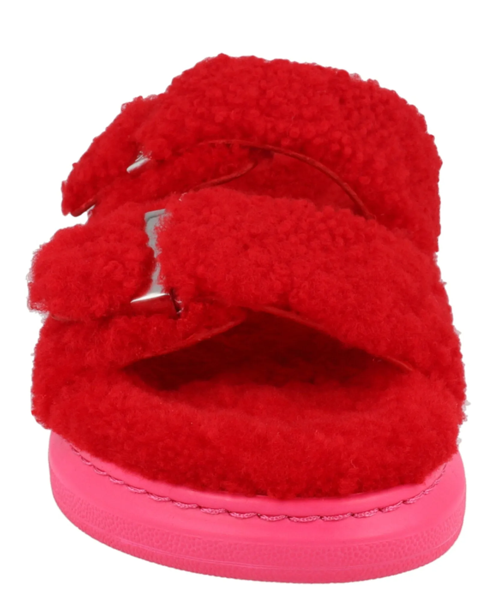 Alexander McQueen Shearling Slide Sandals by Carro Luxury Maison