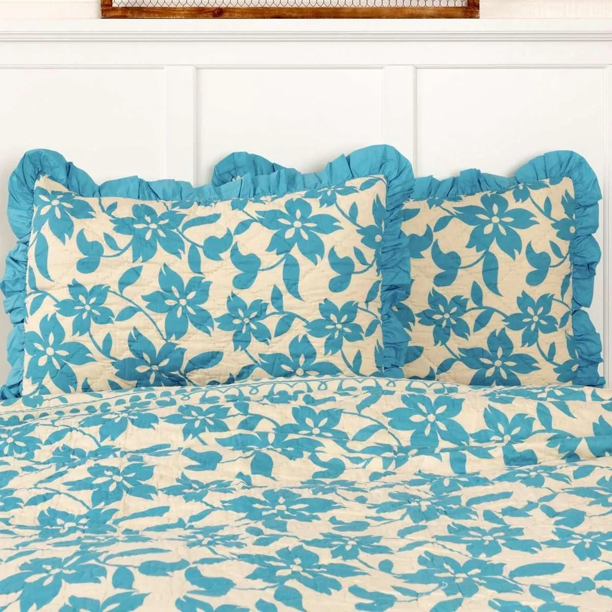Briar Azure Standard Sham 21x27 VHC Brands