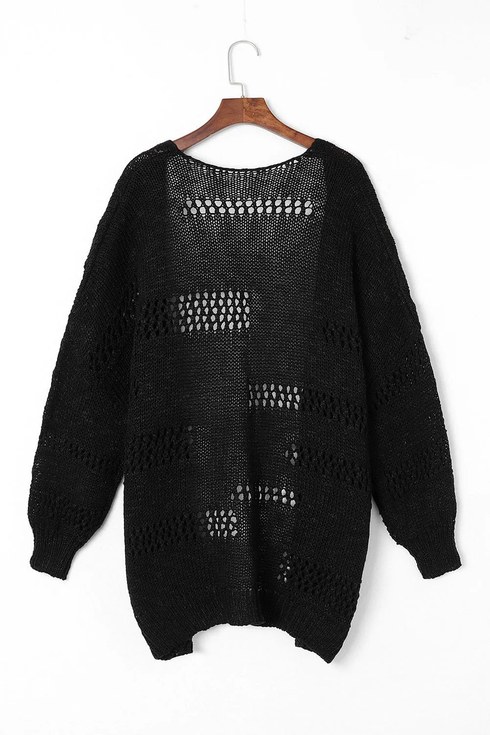 Buttonless Knit Cardigan