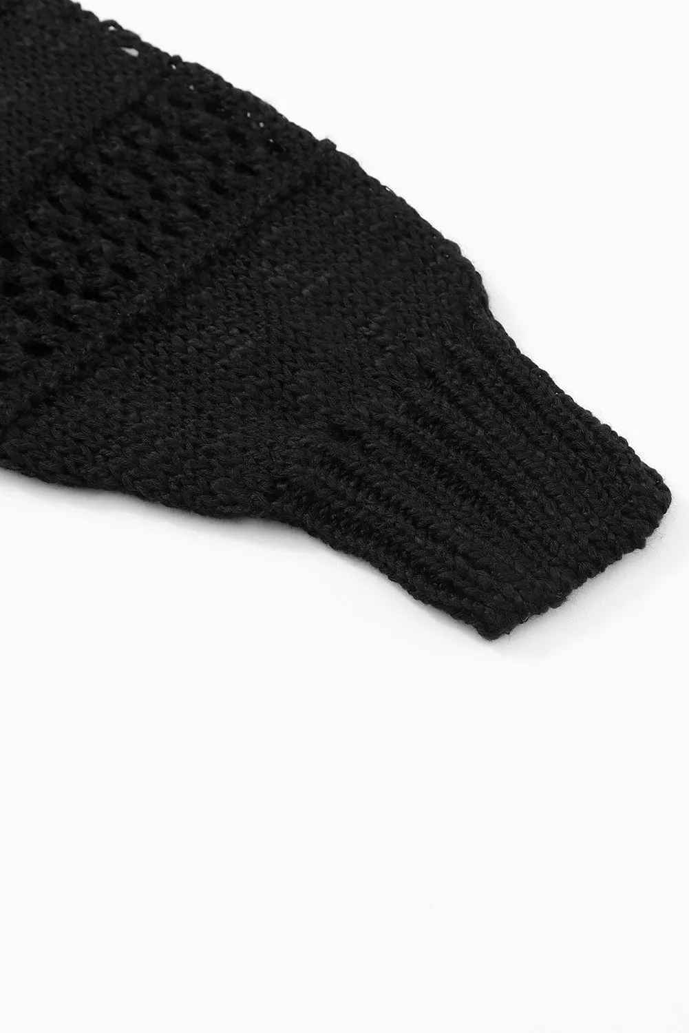 Buttonless Knit Cardigan