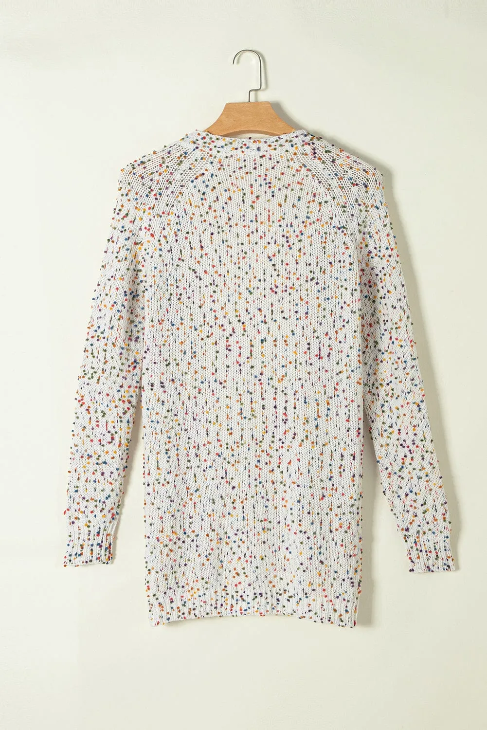 Buttonless Knit Cardigan