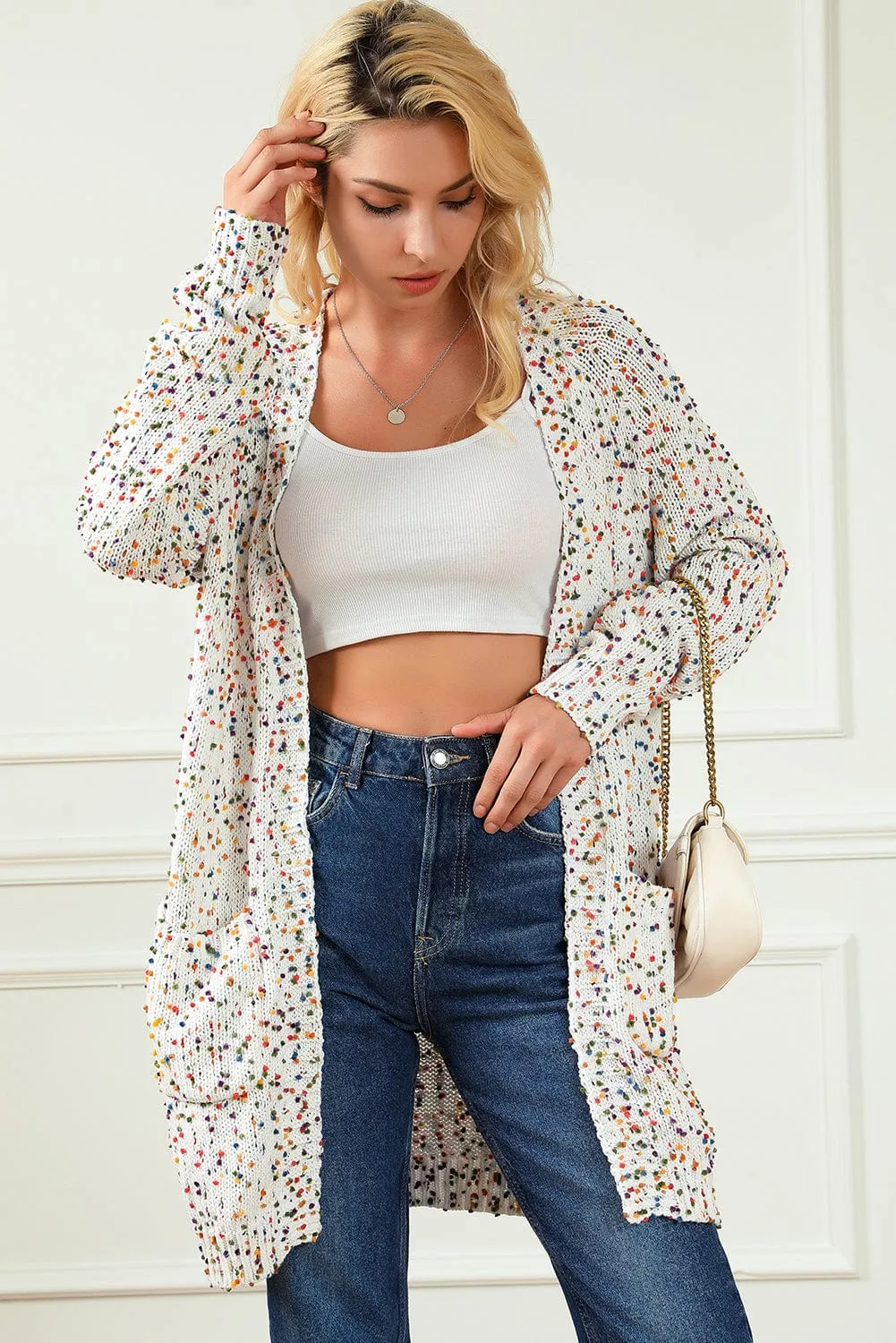 Buttonless Knit Cardigan