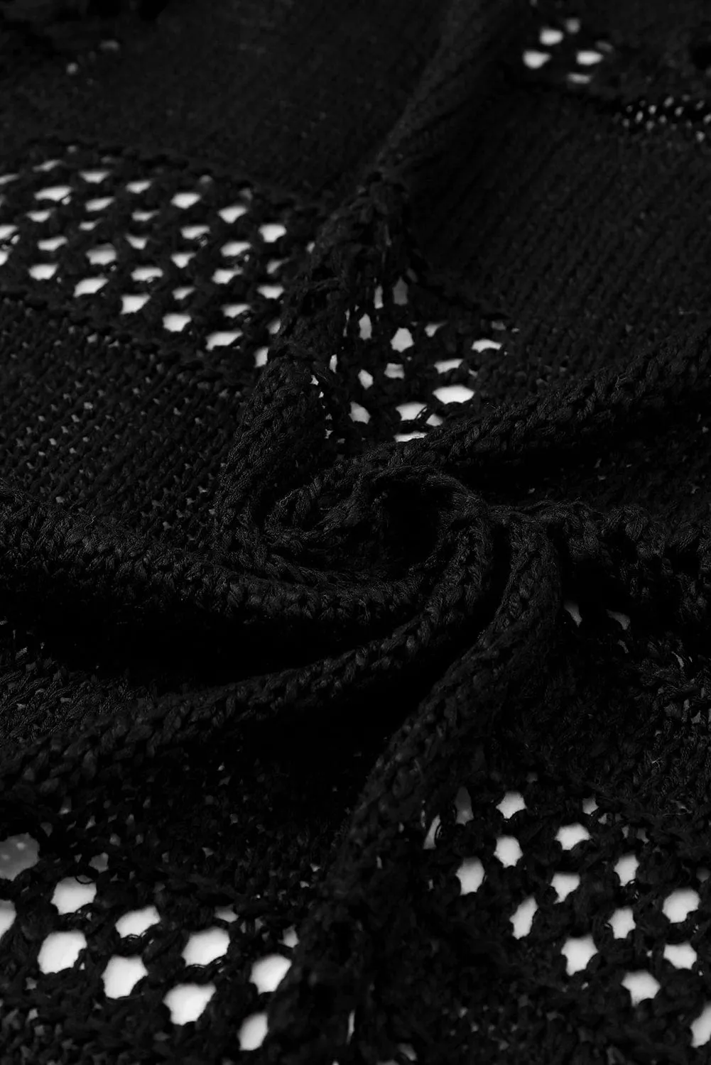 Buttonless Knit Cardigan