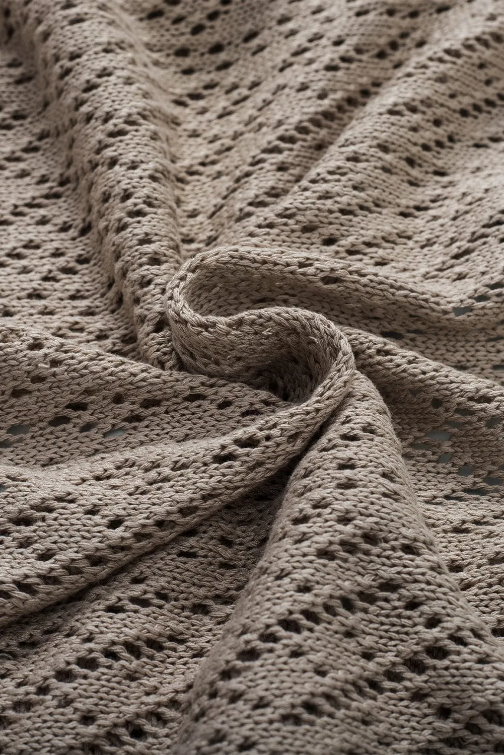 Buttonless Knit Cardigan