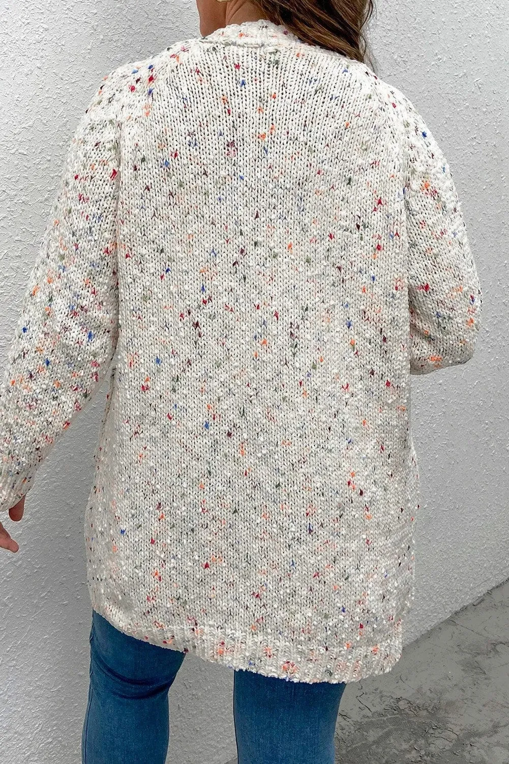 Buttonless Knit Cardigan