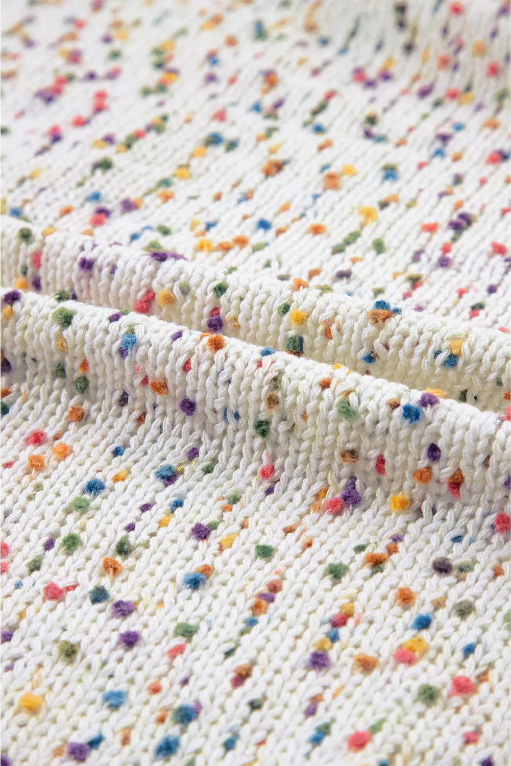 Buttonless Knit Cardigan