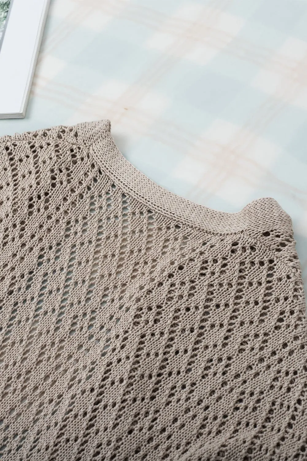 Buttonless Knit Cardigan