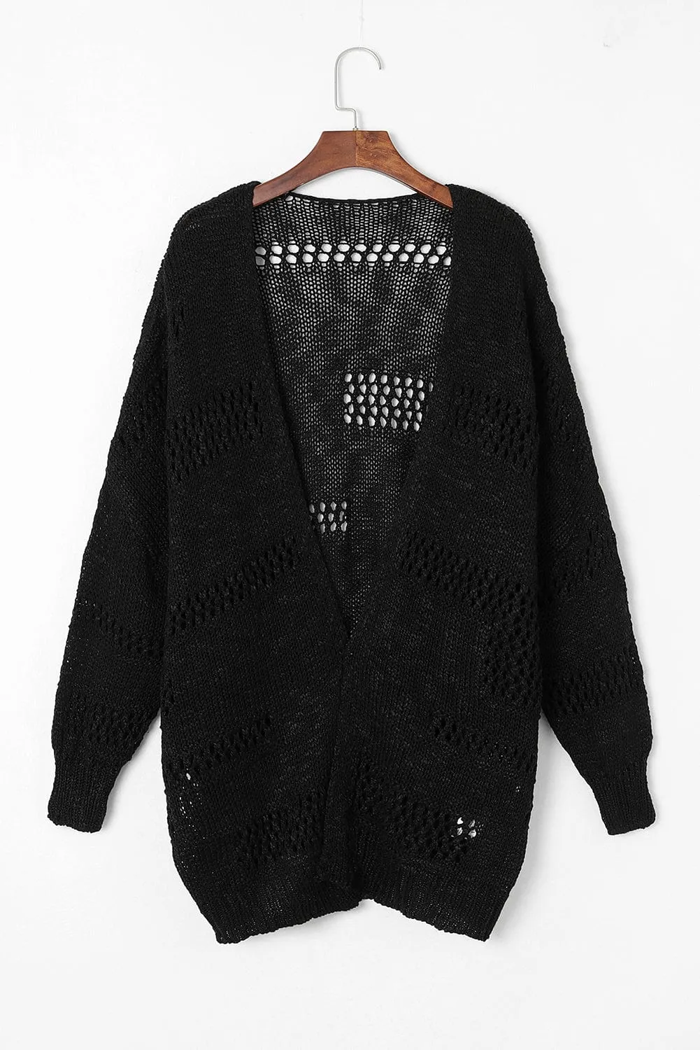 Buttonless Knit Cardigan