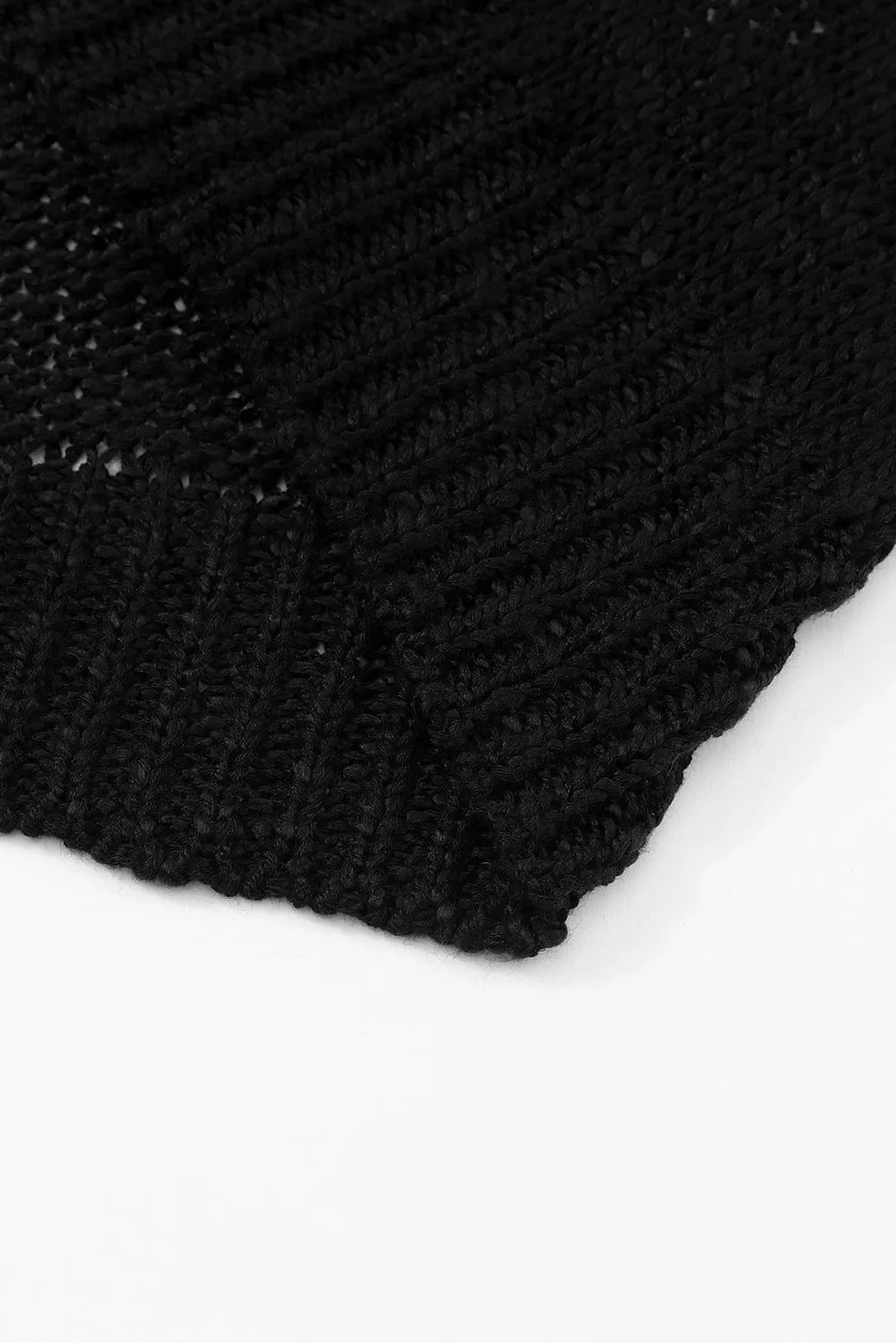 Buttonless Knit Cardigan