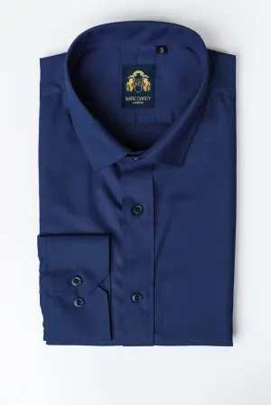 CARTER - Blue Long Sleeve Shirt
