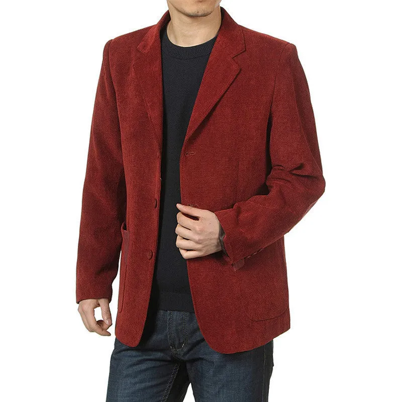 Casual Suit Corduroy Casual Suit Jacket, lioness-love