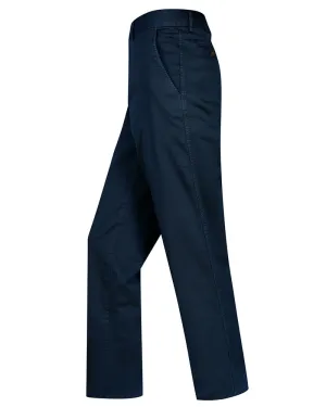 Chino buks, marineblå m. stretch