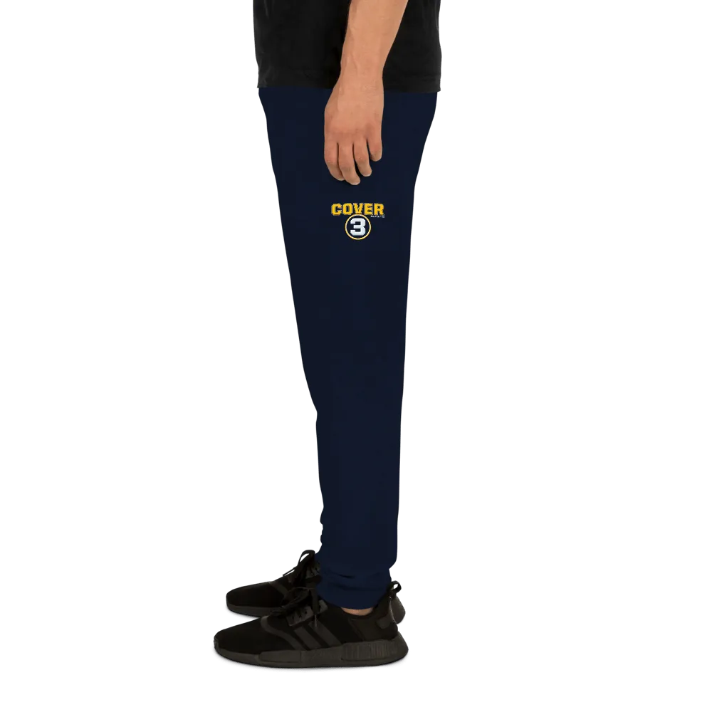 Cover 3 Logo Adult Fleece Joggers