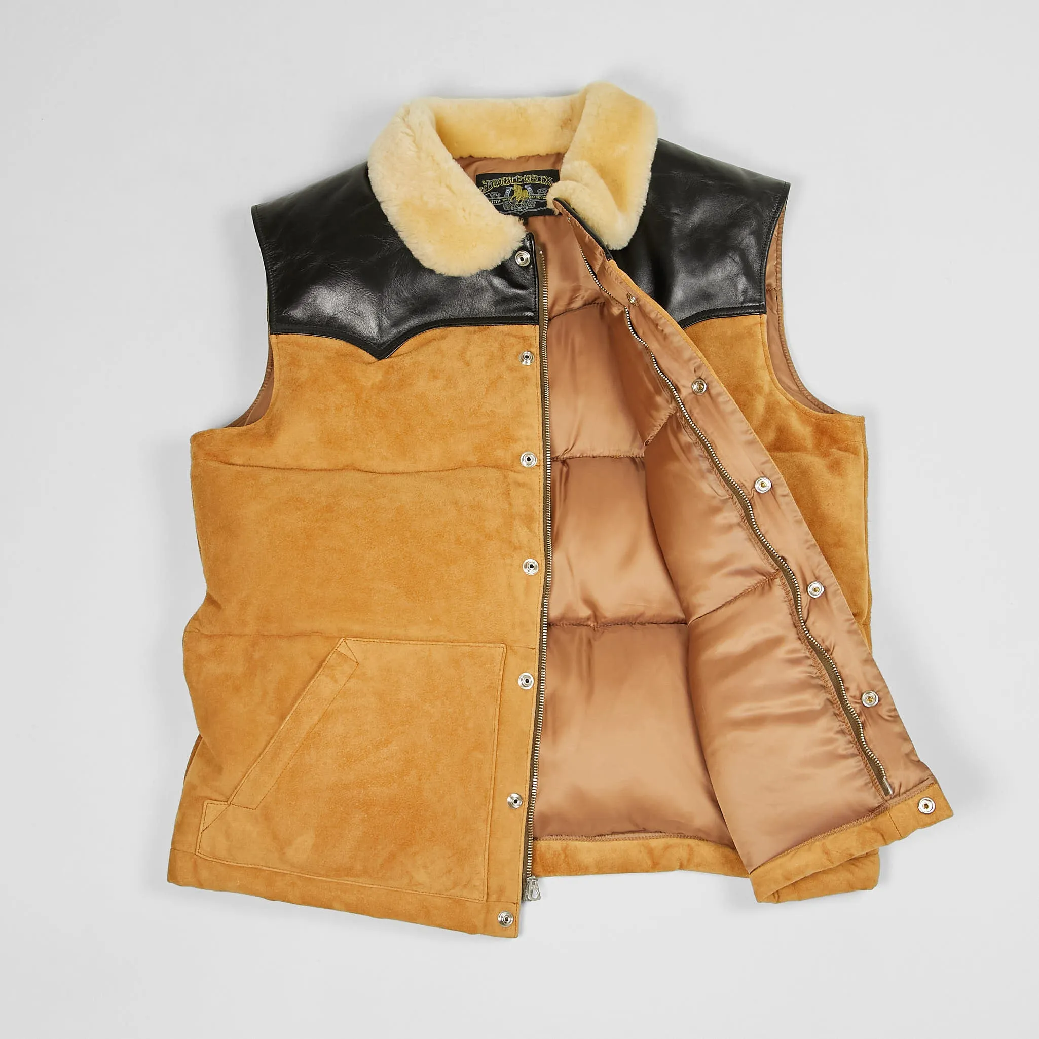 Double Helix Down Western Vest