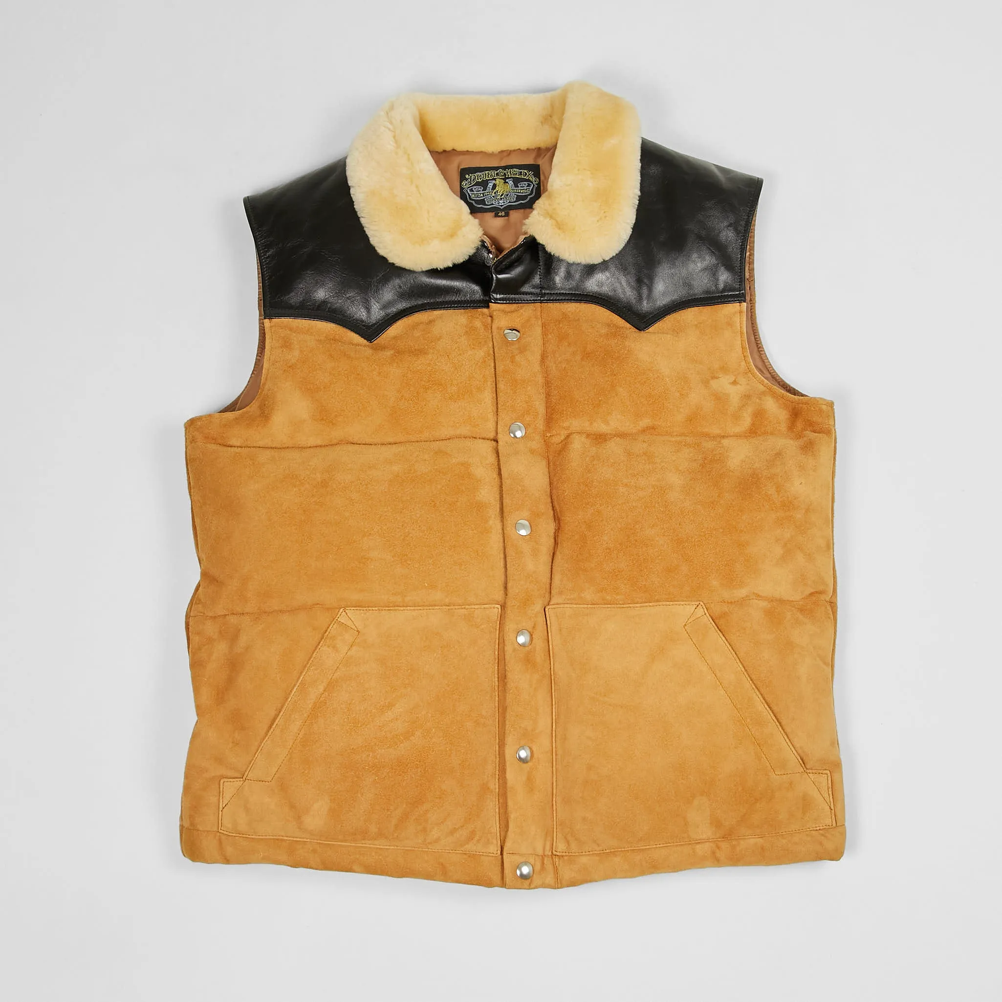 Double Helix Down Western Vest