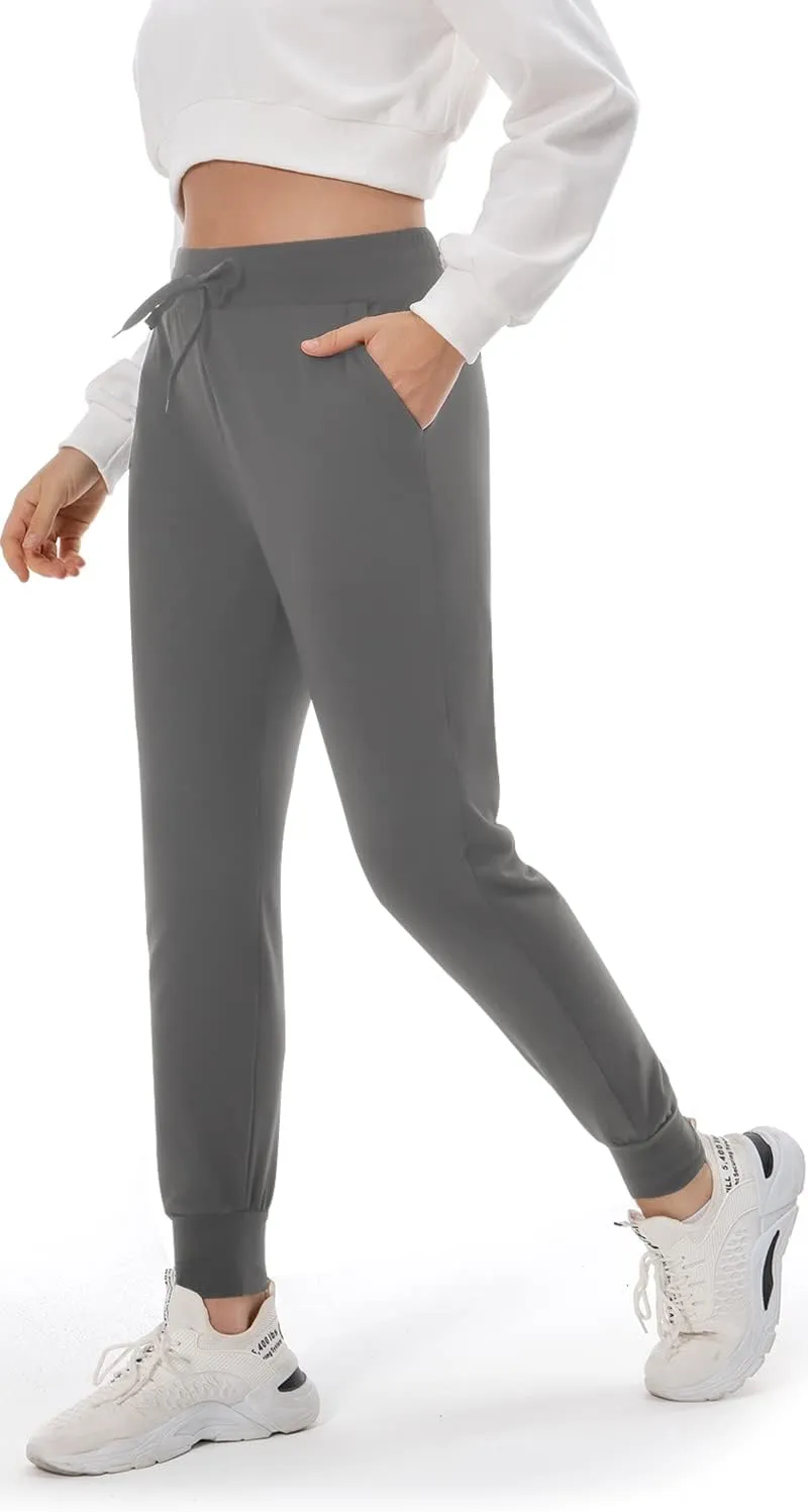 FULLSOFT Fleece Lined Sweatpants for Women-Women's Thermal Joggers with Pockets Lounge Leggings for Workout Running Winter