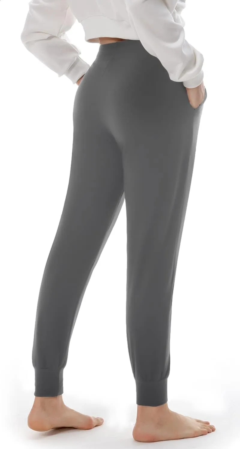 FULLSOFT Fleece Lined Sweatpants for Women-Women's Thermal Joggers with Pockets Lounge Leggings for Workout Running Winter