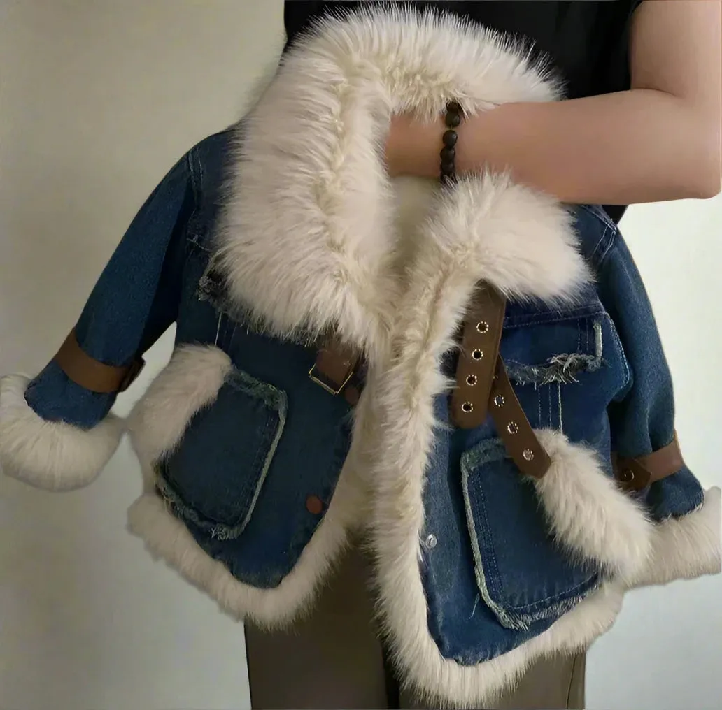 Ke'Mora Winter Season Girl Cowboy Coat