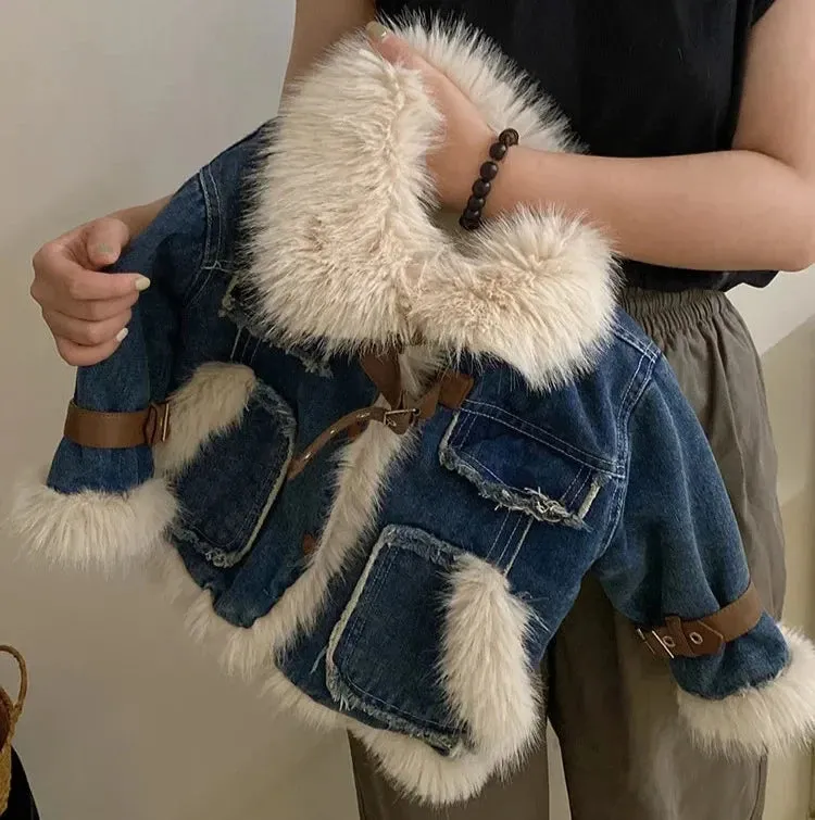 Ke'Mora Winter Season Girl Cowboy Coat