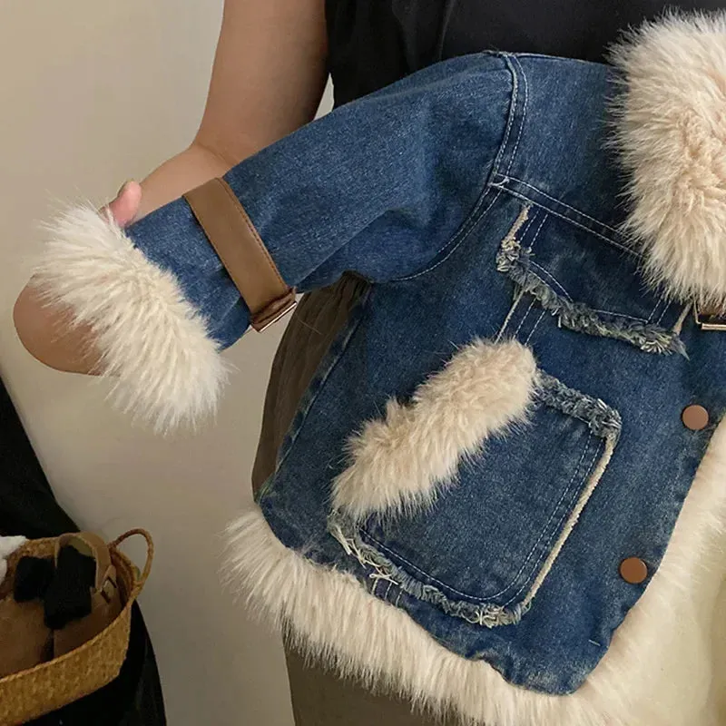 Ke'Mora Winter Season Girl Cowboy Coat