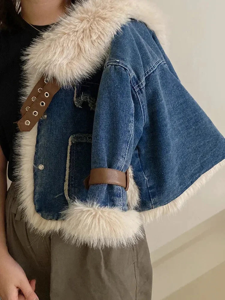 Ke'Mora Winter Season Girl Cowboy Coat