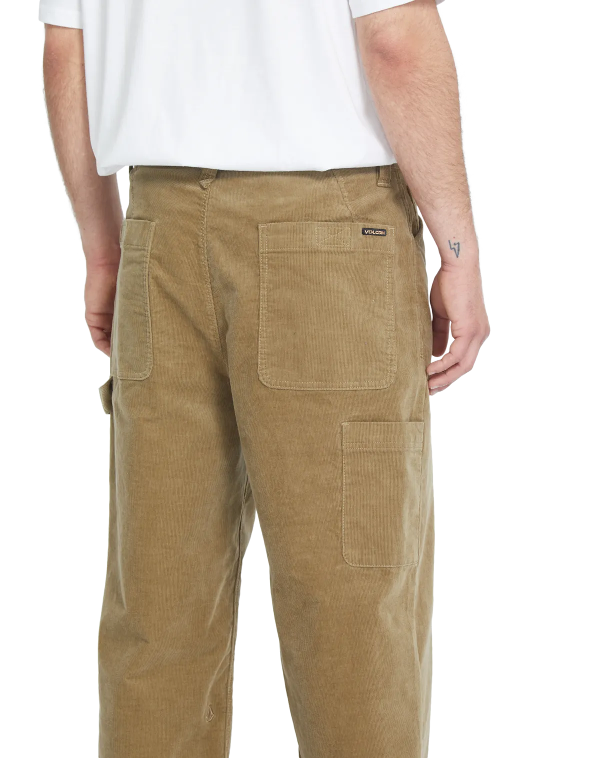 Kraftsman Corduroy Trousers in Khaki