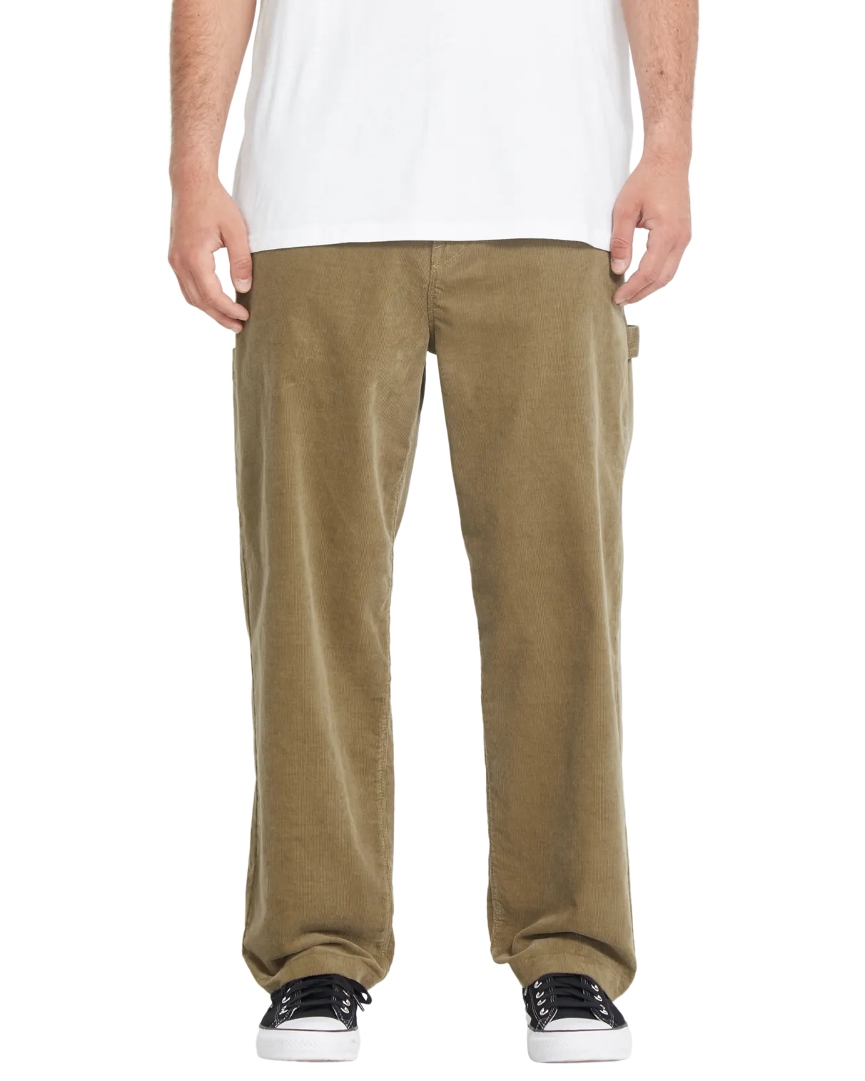 Kraftsman Corduroy Trousers in Khaki
