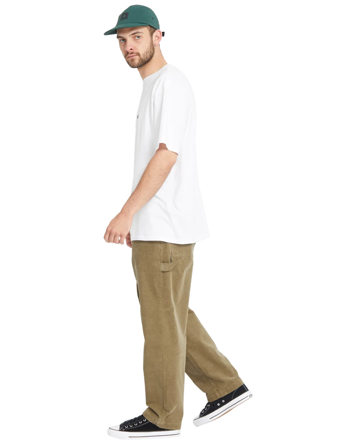 Kraftsman Corduroy Trousers in Khaki