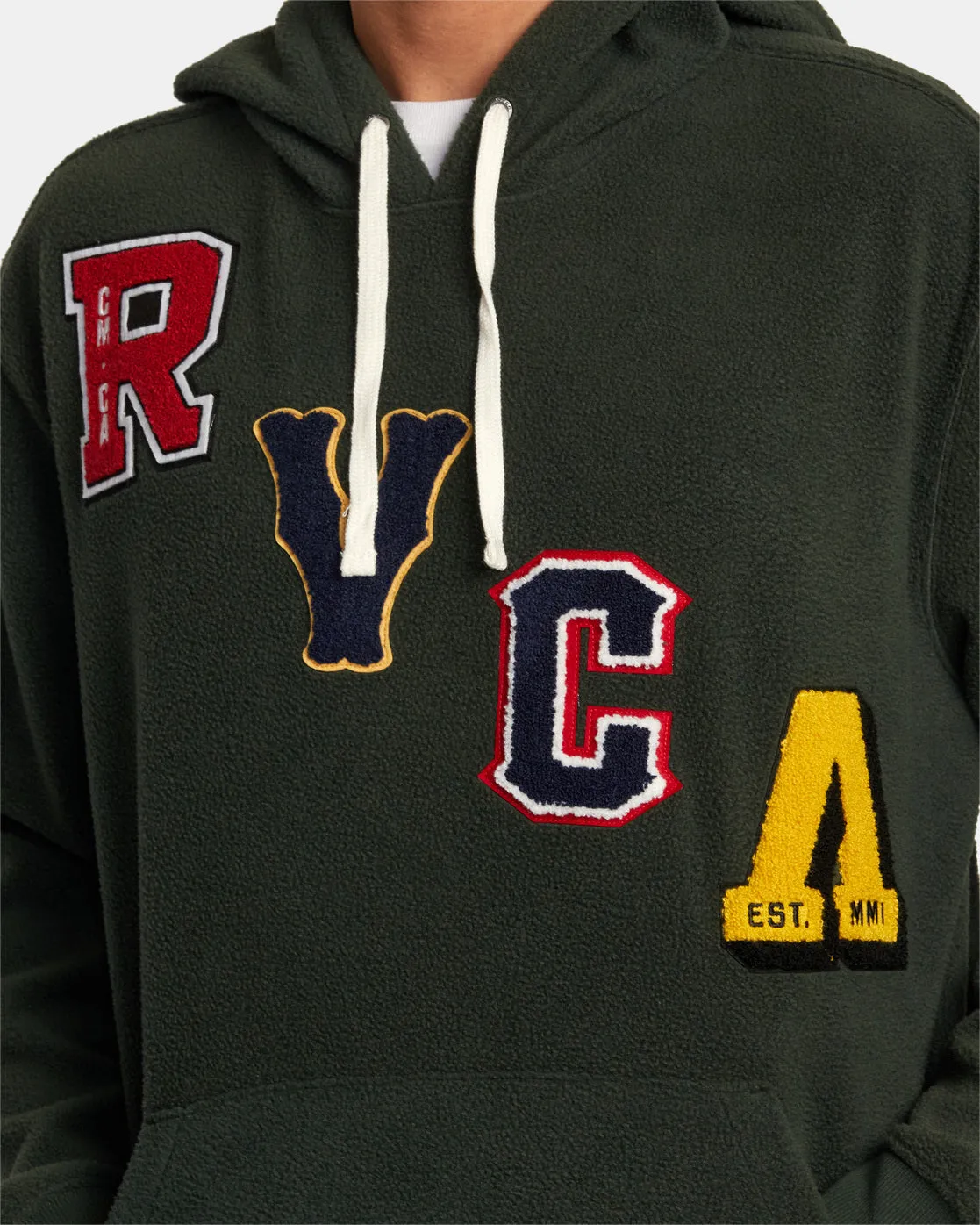 Letterman Hoodie - Hunter Green