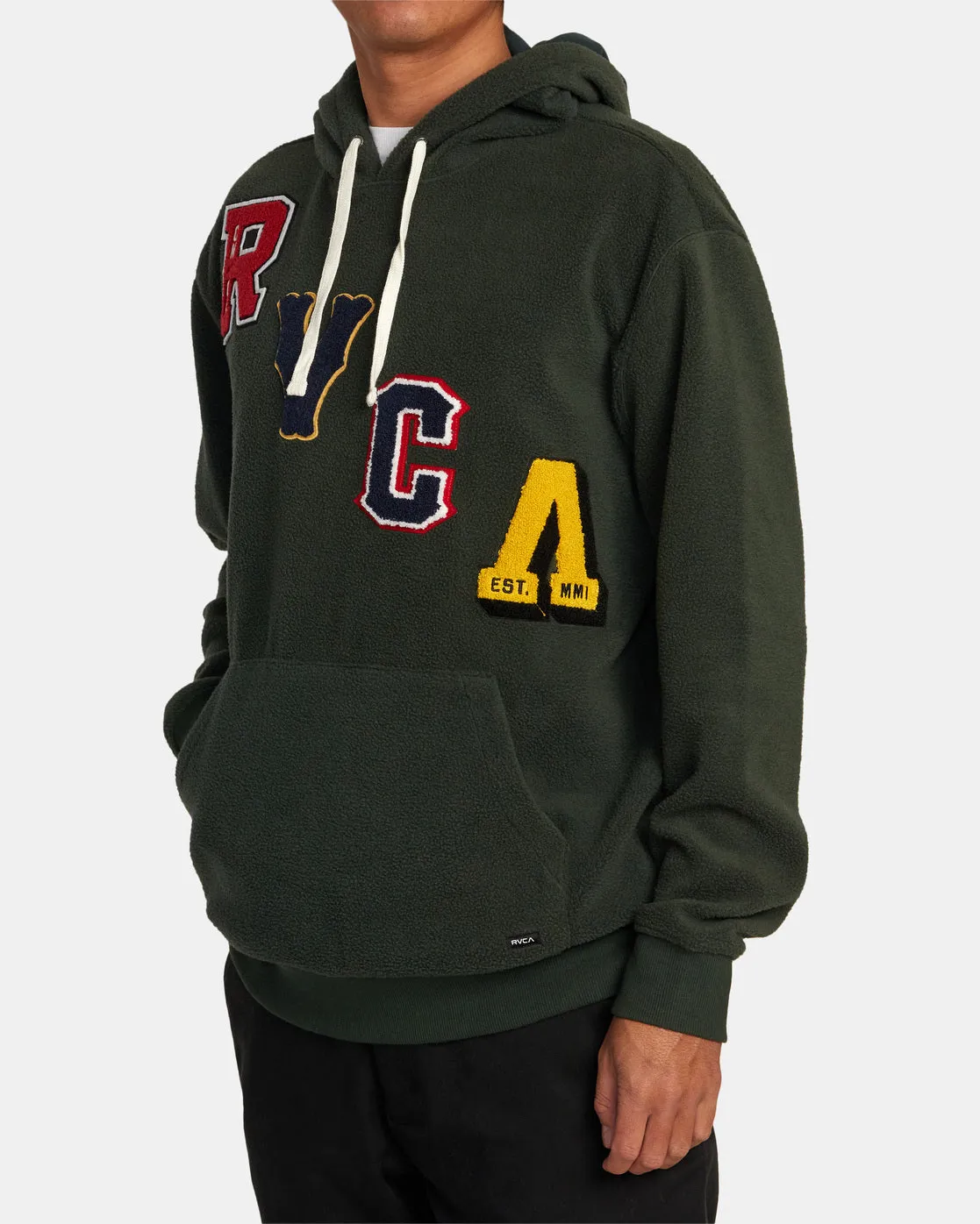 Letterman Hoodie - Hunter Green