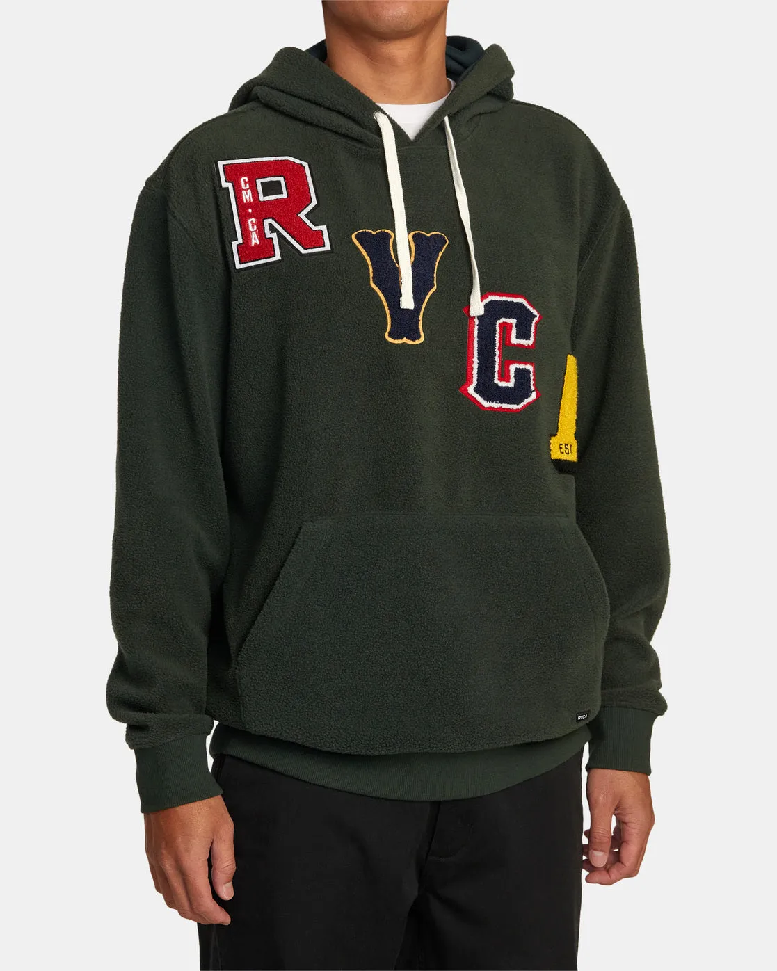 Letterman Hoodie - Hunter Green