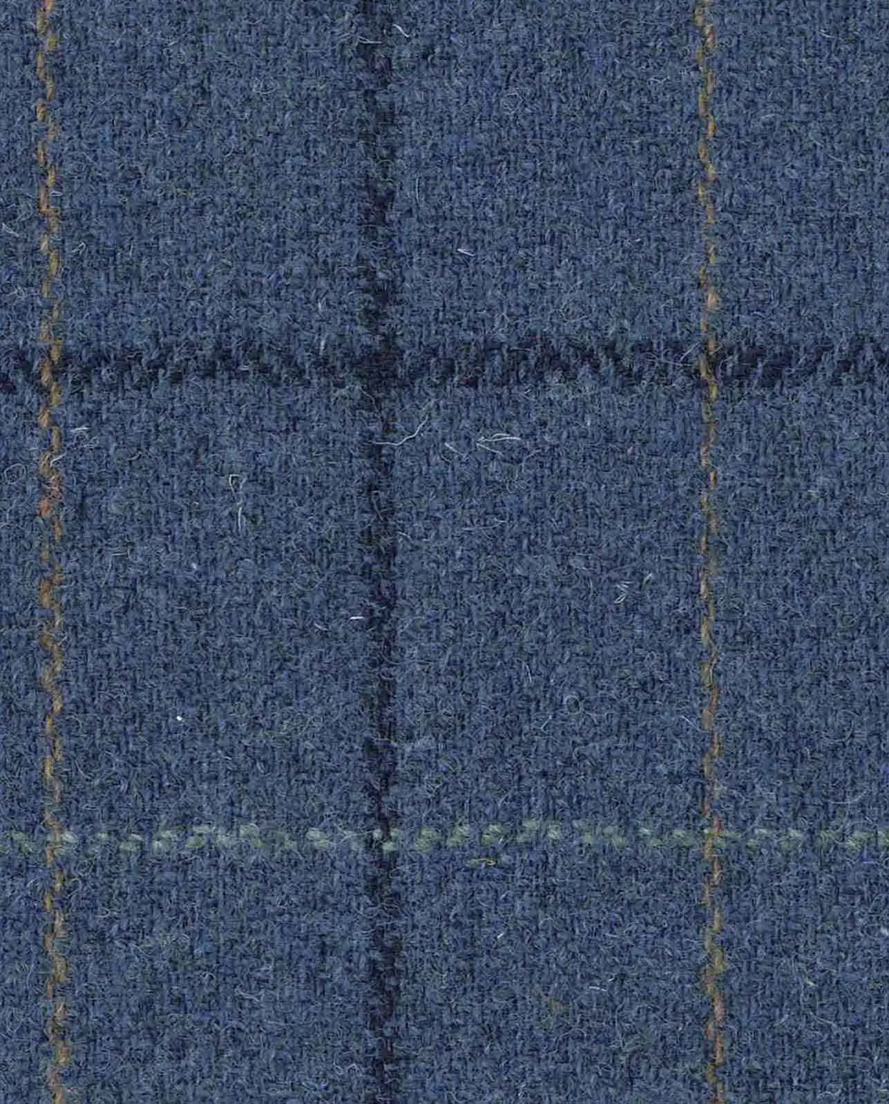 London tweed blazer, Harris Tweed, blue overcheck