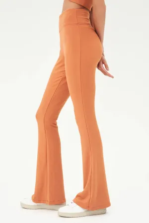 Raquel Fleece Flare Pecan