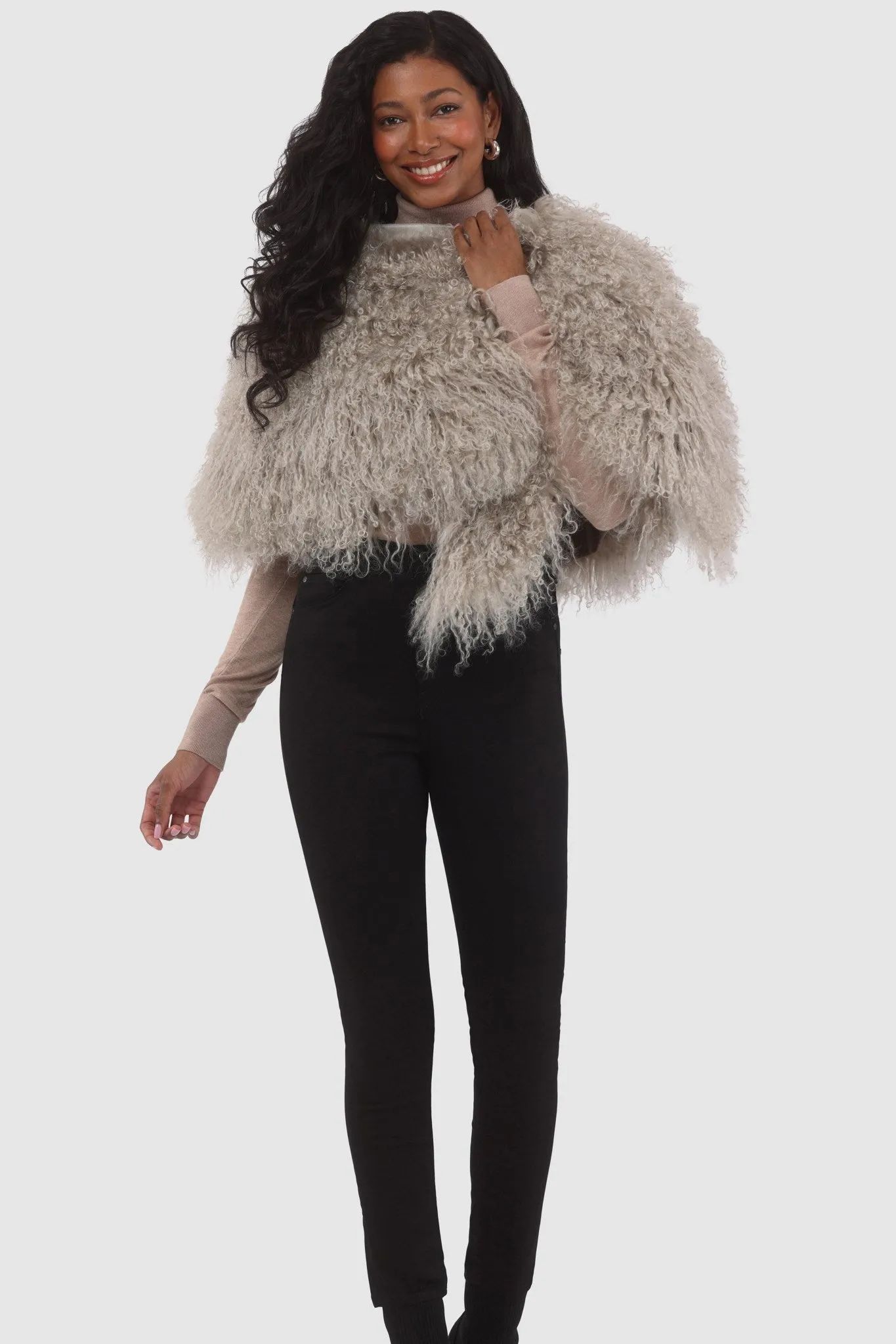 Select Mongolian Lamb Shawl