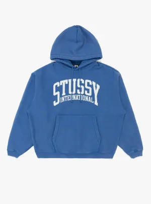 Stussy Intl Relaxed Hoodie Blue