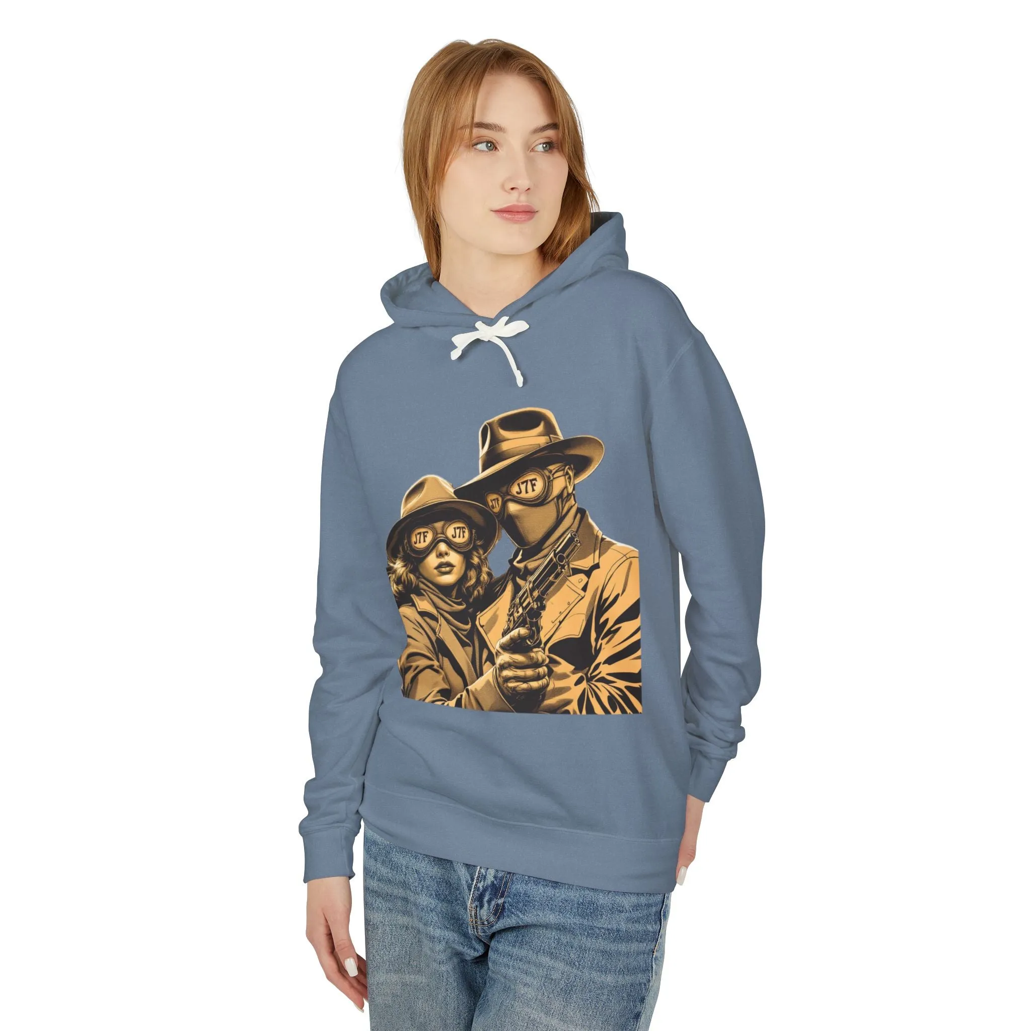 Unisex Lightweight Hooded Sweatshirt