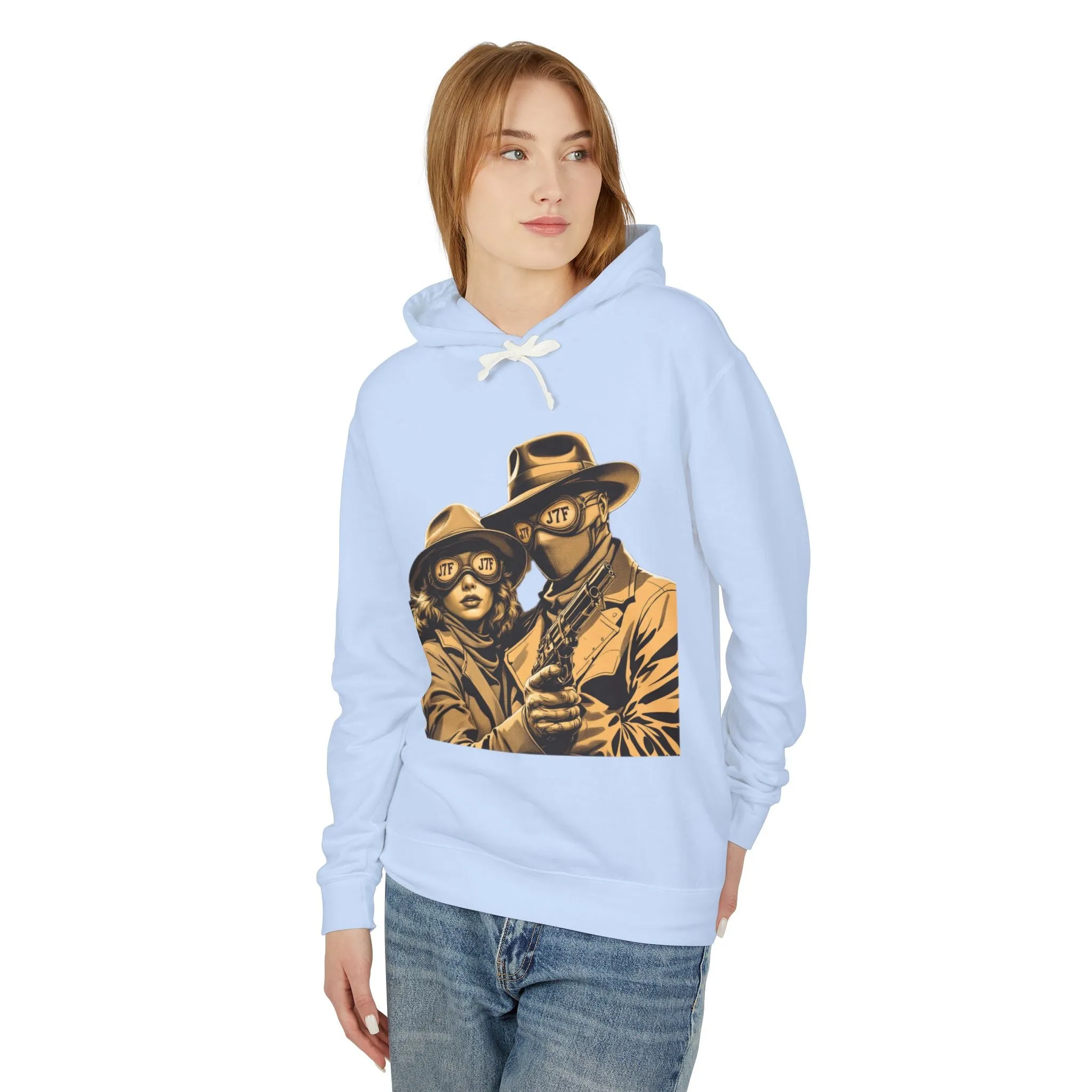Unisex Lightweight Hooded Sweatshirt