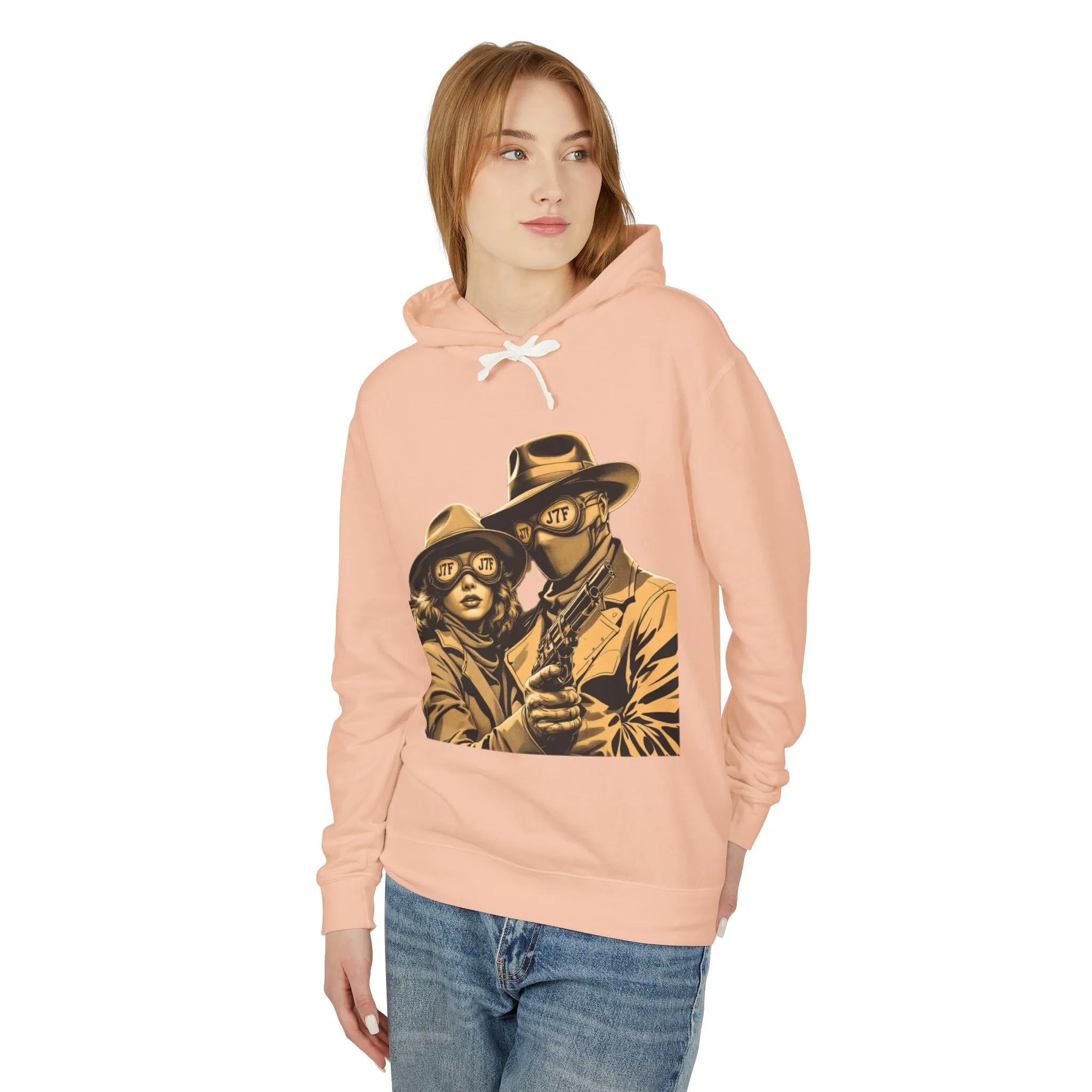 Unisex Lightweight Hooded Sweatshirt