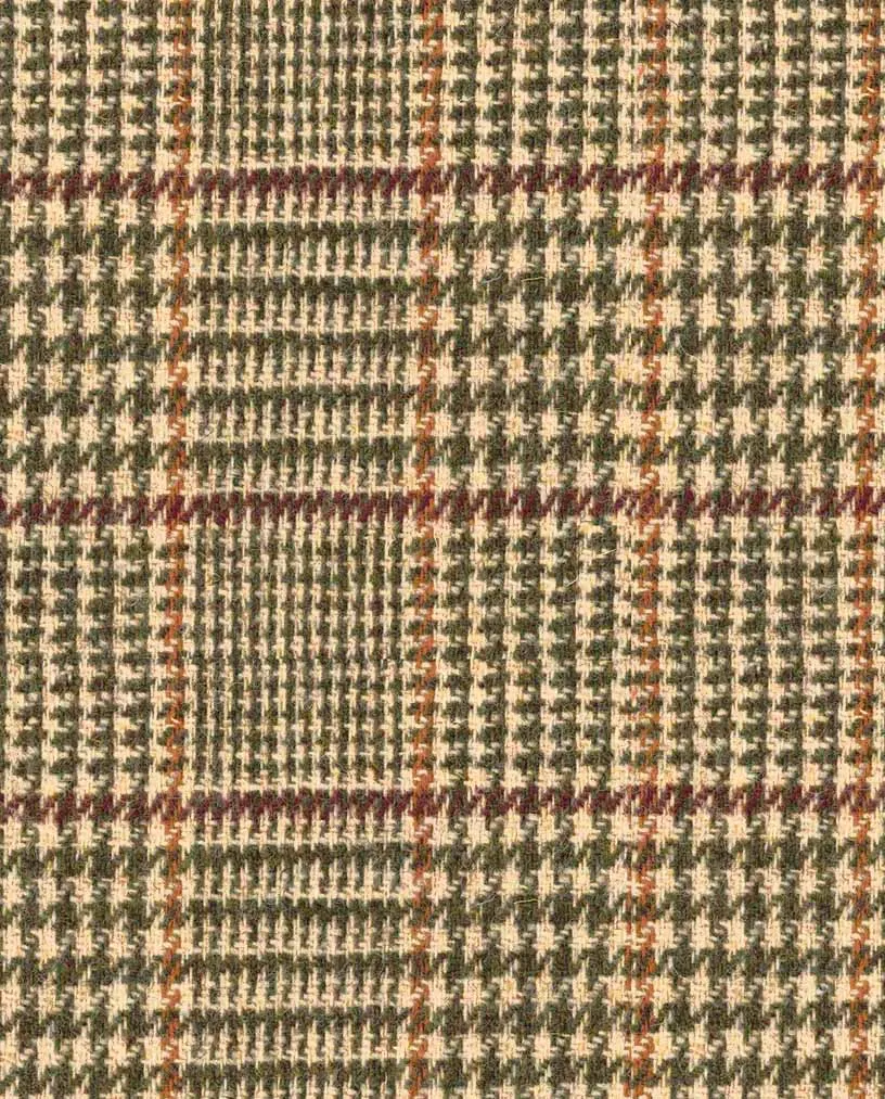 Wales tweed vest, Harris Tweed, Prince of Wales tern