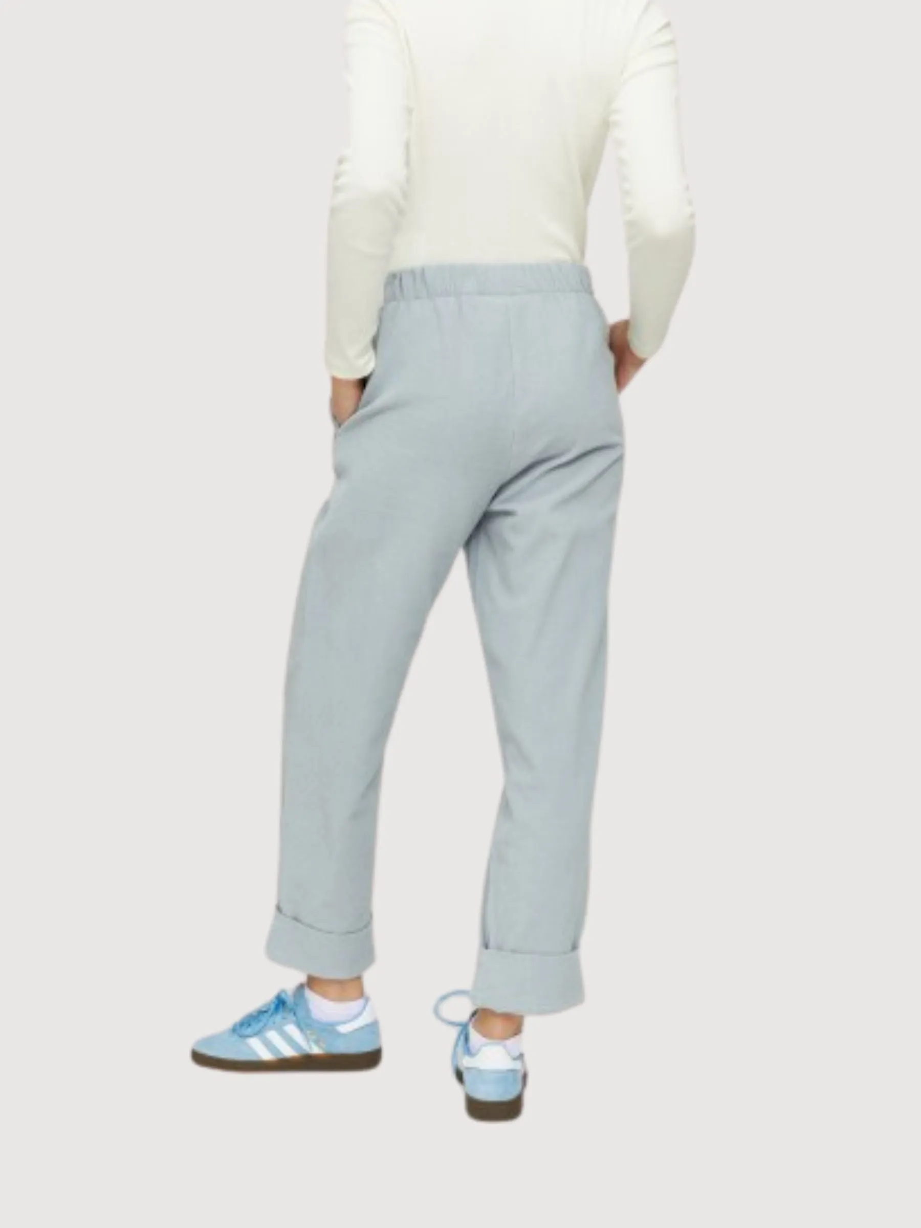 Yulara Pants Ice Blue Women | Mazine