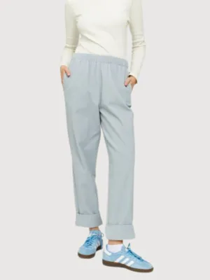 Yulara Pants Ice Blue Women | Mazine
